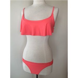 NWT Old Navy Ruffle Overlay Bikini Swimsuit